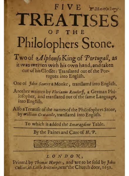 439px-Five_Treatises_of_the_Philosophers_Stone_page-0001 Five Treatises of the Philosophers Stone