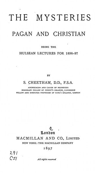 328px-The_Mysteries_Pagan_&_Christian_-_S_Cheetham_(1897)-3_page-0001 The Mysteries Pagan and Christian