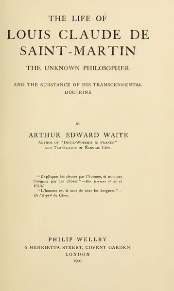 358px-The_Life_of_Louis_Claude_De_St._Martin The Life of Louis Claude de Saint-Martin