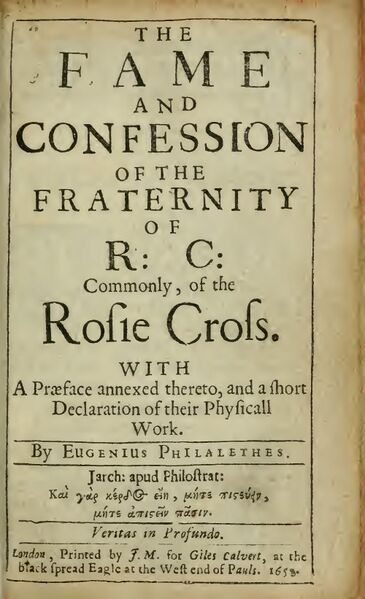 365px-The_fame_and_confession_of_the_Fraternity_of_R.C. The Fame and Confession of the Fraternity of R: C: