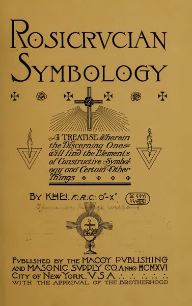 377px-Rosicrvcian_symbology Rosicrucian Symbology