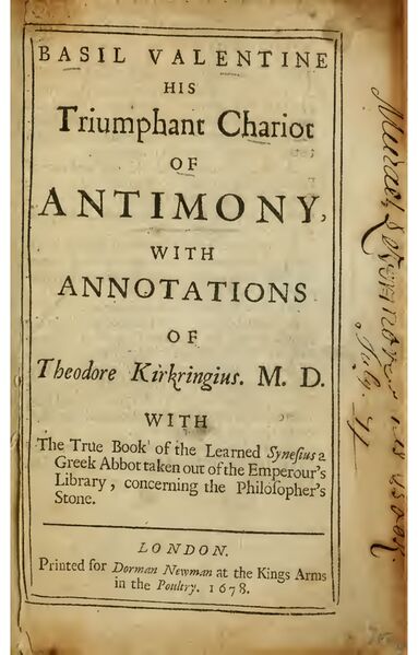 383px-Basil_Valentine_His_Triumphant_Chariot_of_Antimony_page-0001 Basil Valentine: His Triumphant Chariot of Antimony