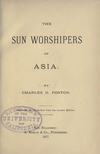 390px-The_Sun_Worshipers_of_Asia_-_C_D_Poston_(1877)-3_page-0001 The Sun Worshipers of Asia