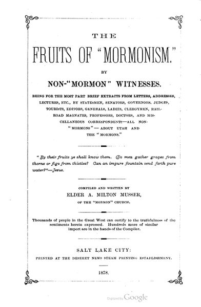 392px-The_Fruits_of_Mormonism-12_page-0001 The Fruits of "Mormonism," by Non-"Mormon" Witnesses