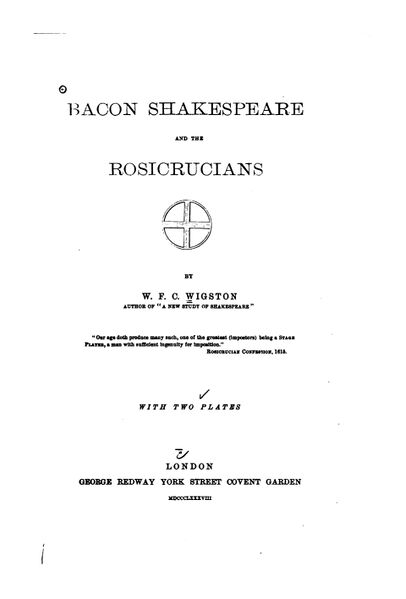 406px-Bacon_Shakespeare,_and_the_Rosicrucians_page-0001 Bacon Shakespeare, and the Rosicrucians