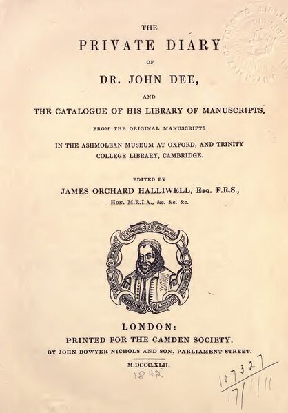 418px-The_Private_Diary_Of_Dr_John_Dee_-_J_Halliwell_(1842)-4_page-0001 The Private Diary of Dr. John Dee