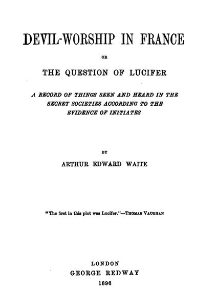 422px-Devil-Worship_in_France_page-0001 Devil-Worship in France or The Question of Lucifer