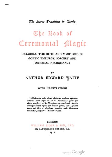 430px-Book_of_Ceremonial_Magic The Book of Ceremonial Magic