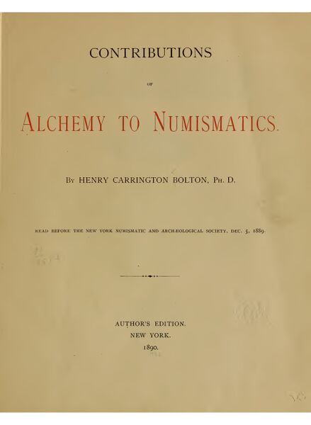439px-Contributions_of_Alchemy_to_Numismatics_page-0001 Contributions of Alchemy to Numismatics