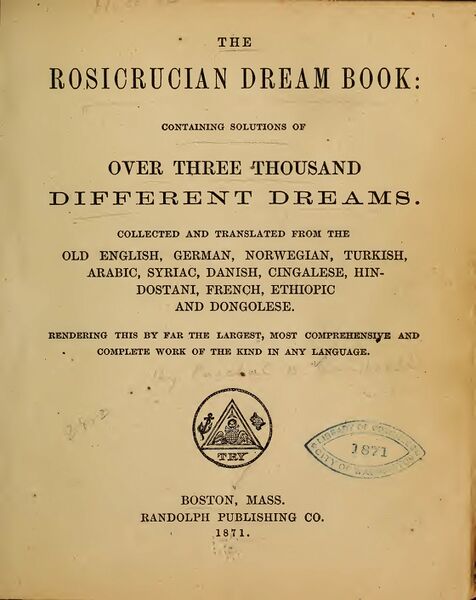 476px-Rosicrucian_Dream_Book_-_P._B._Randolph_(1871)-9_page-0001 The Rosicrucian Dream Book