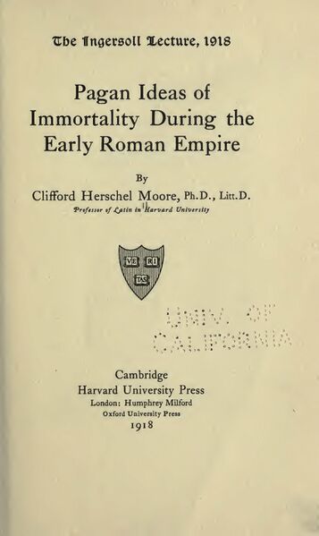 357px-Pagan_Ideas_of_Immortality Pagan Ideas of Immortality During the Early Roman Empire