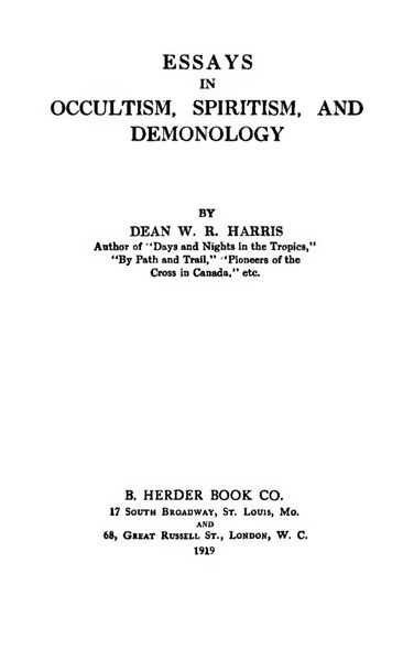 376px-Essays_in_Occultism_page-0001 Essays in Occultism, Spiritism, and Demonology