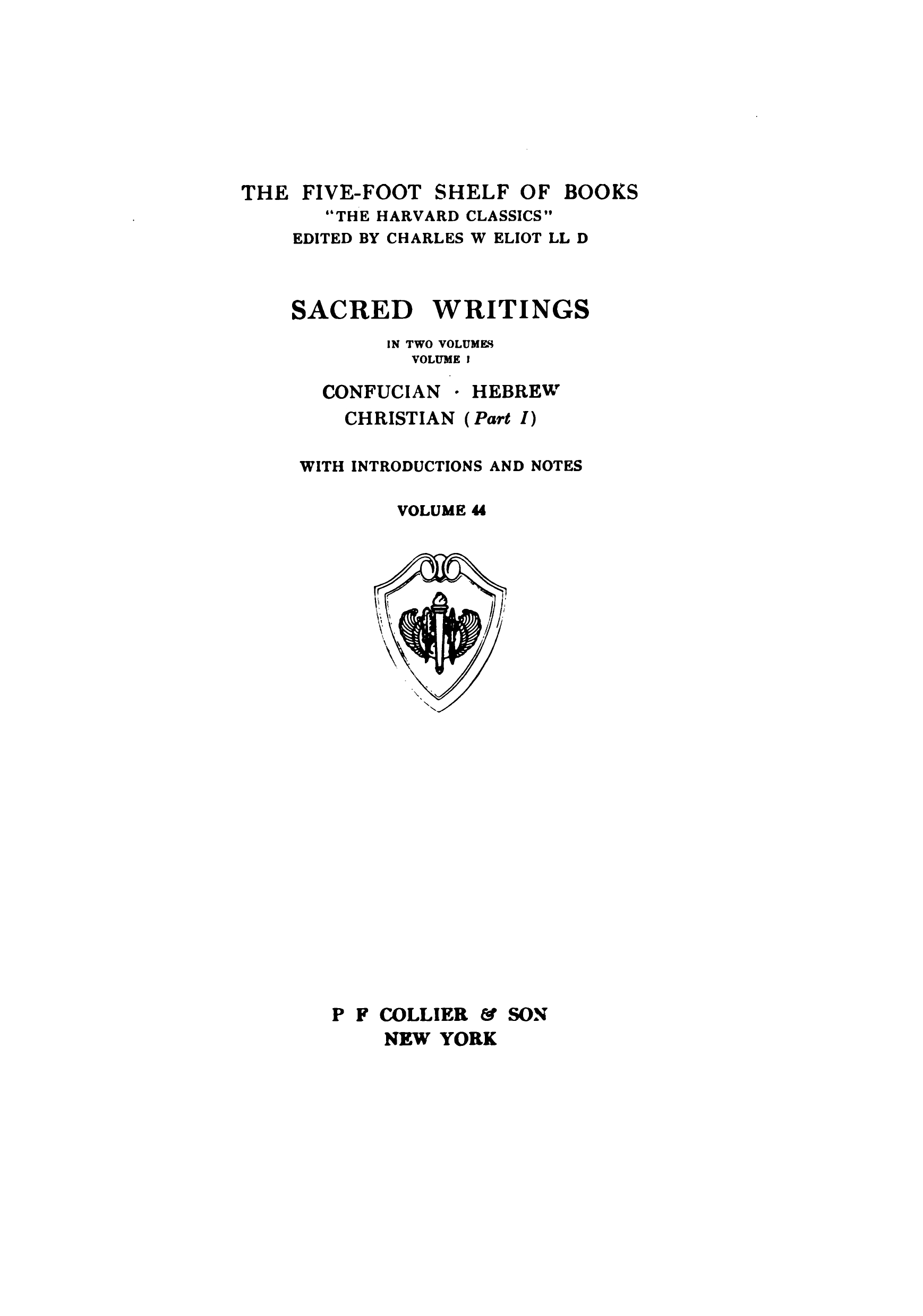 Sacred Writings, Volume 1 - C Elliot (1910)-4_page-0001 Sacred Writings