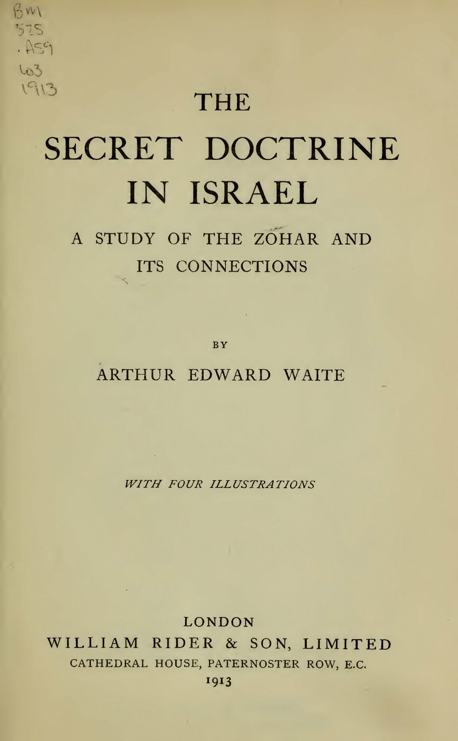 secretdoctrinein00wait-13_page-0001 The Secret Doctrine in Israel