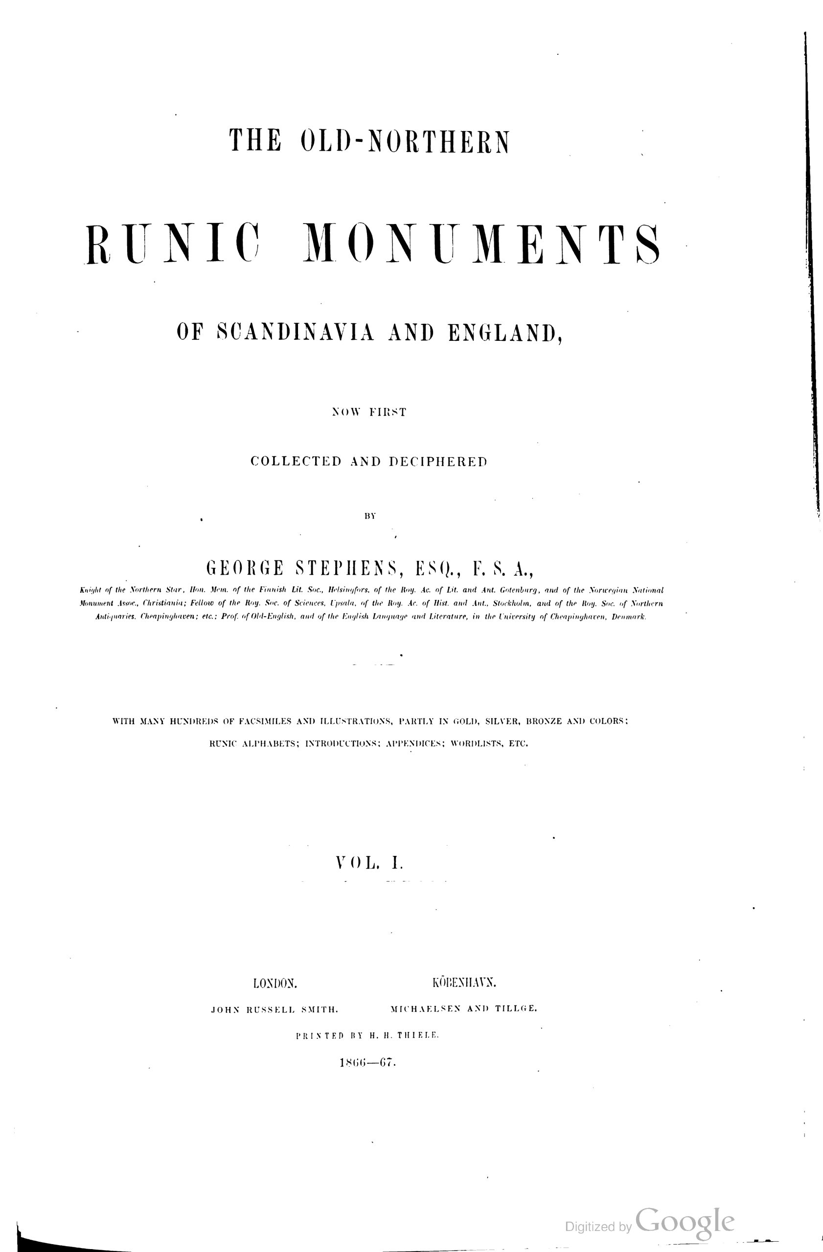 Stephens_G-The_Old_Northern_Runic_Monuments-v1-1866-New_York_page-0001 The Old-Northern Runic Monuments of Scandinavia and England